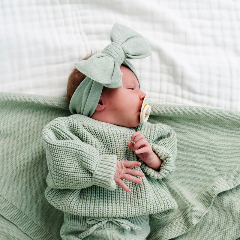 Knit Bummie - Sage