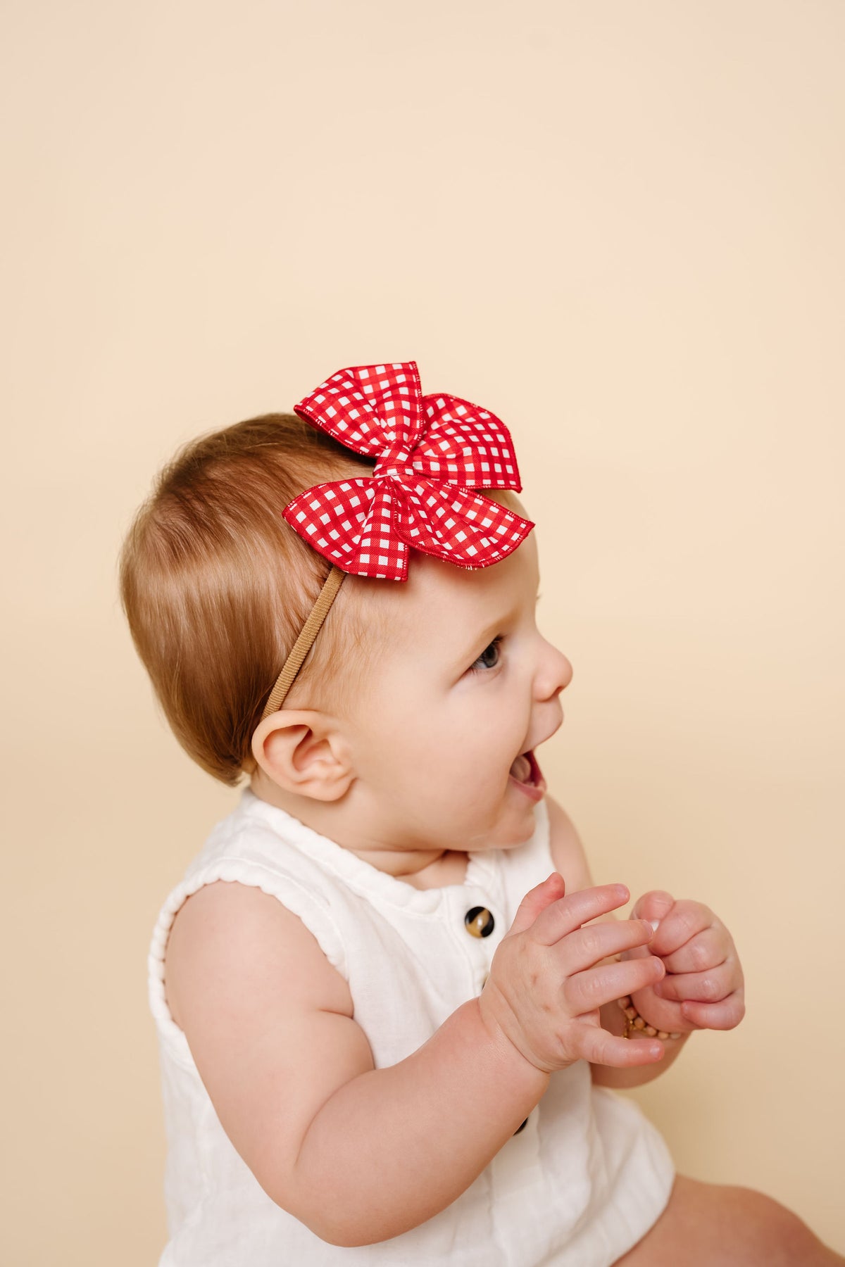 Heirloom Bow - Red Gingham