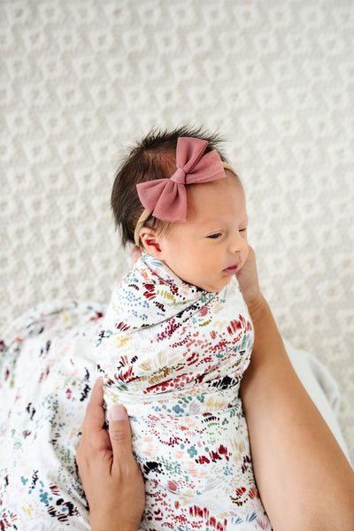 Tulle Bow - Rose