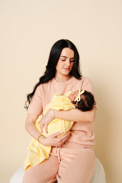 Knit Blanket - Butter Yellow