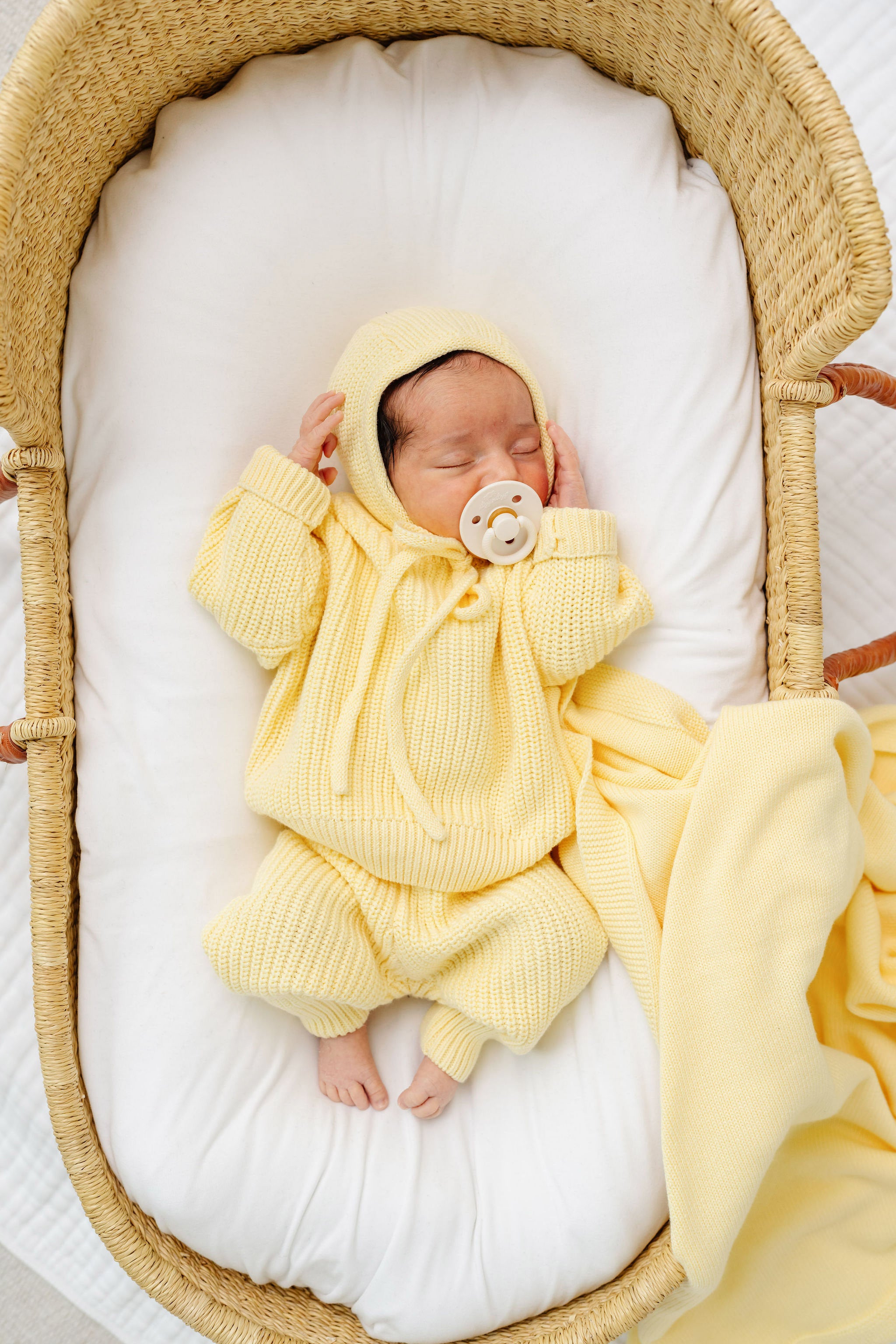Knit Bonnet Bundle - Butter Yellow