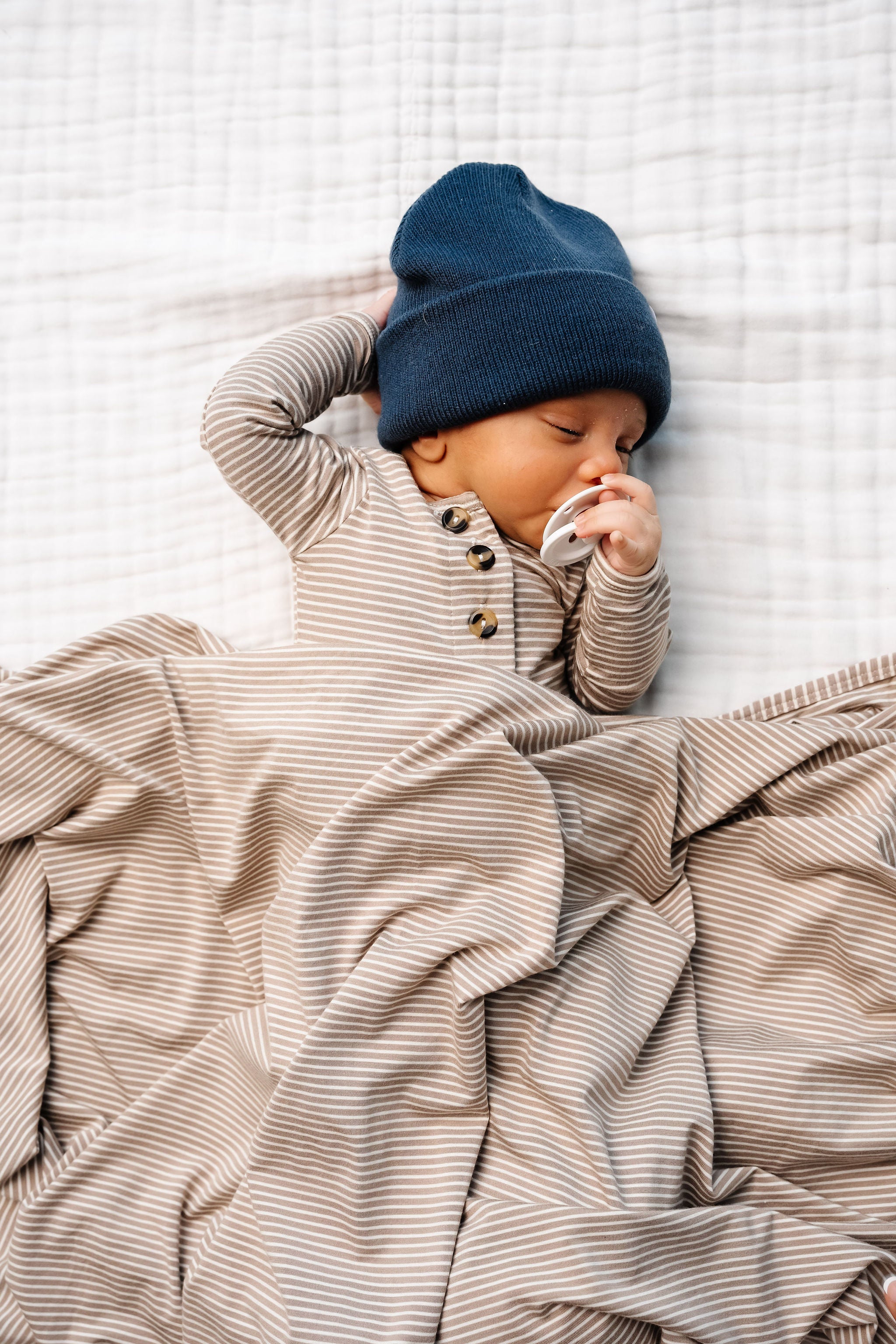 Banks Newborn Hat Bundle (Top + Bottom)