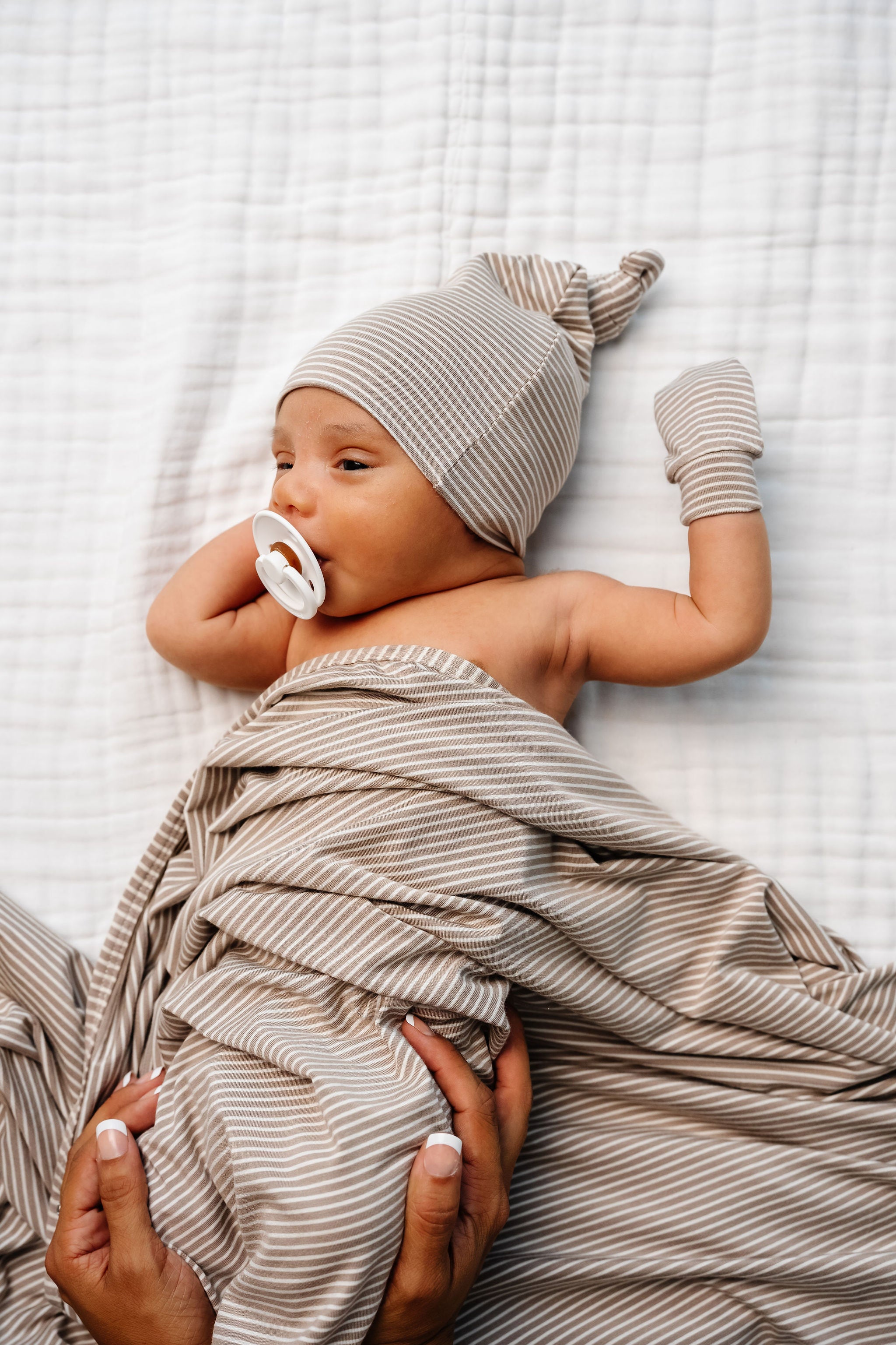 Banks Newborn Hat Bundle (Top + Bottom)