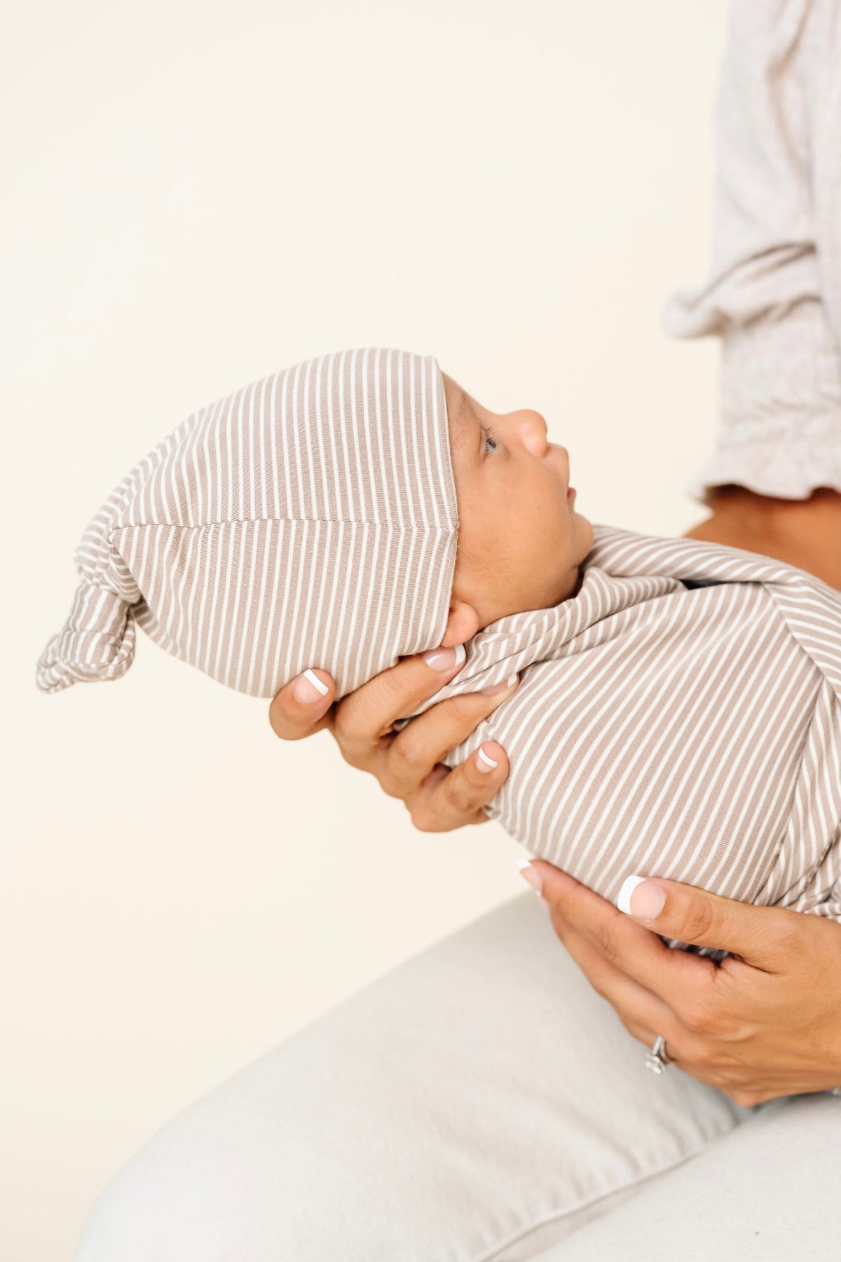 Banks Newborn Hat Bundle + Knotted Gown