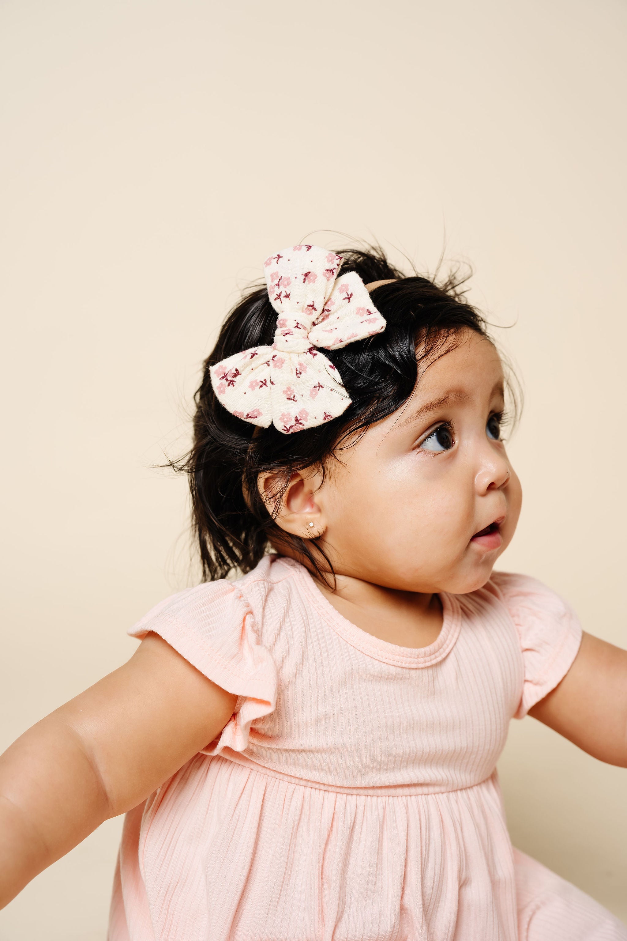 Adventure Bow 2 Pack - Mauve/Dusty Rose Headband