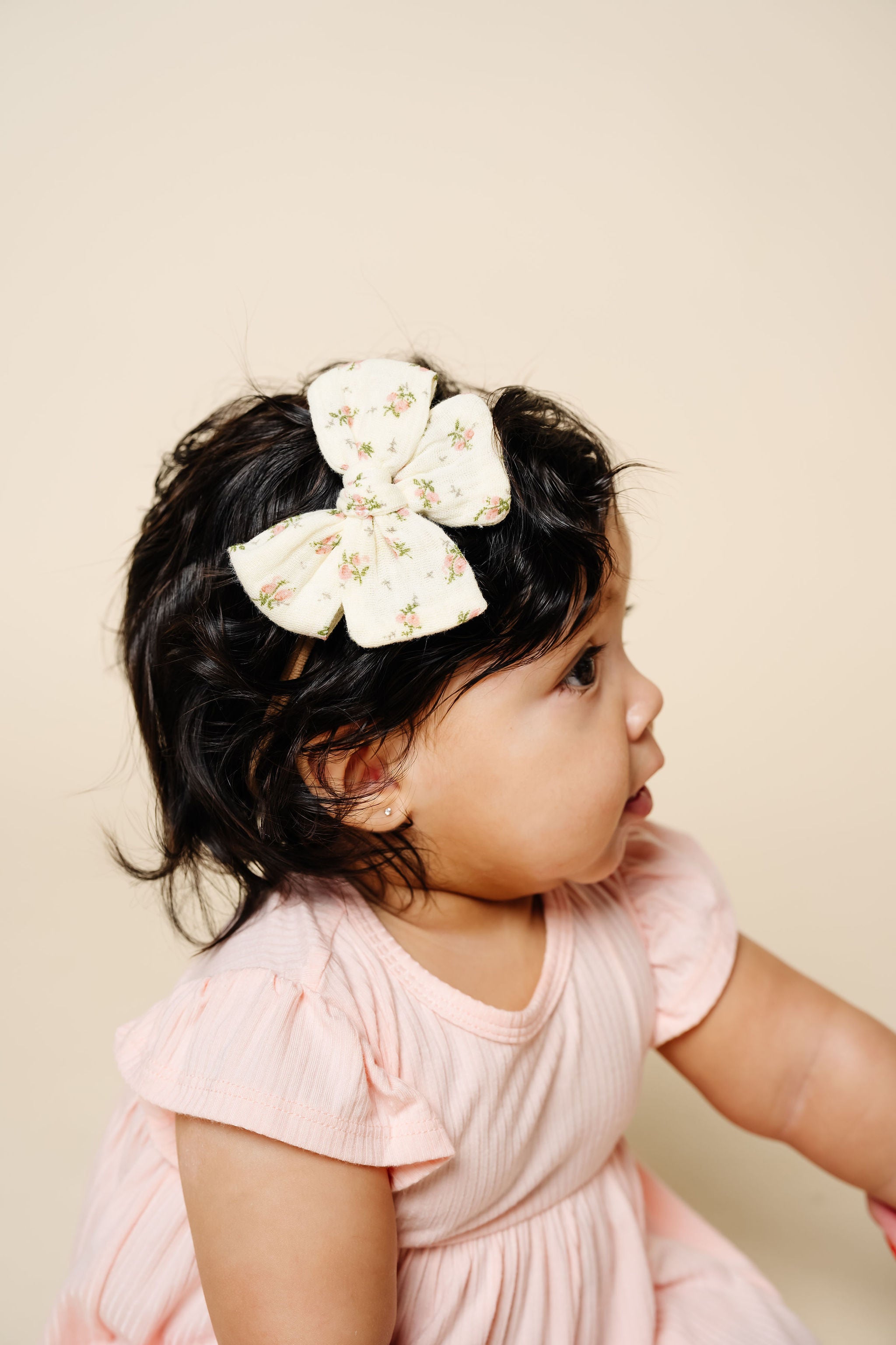 Adventure Bow - Rose Floral