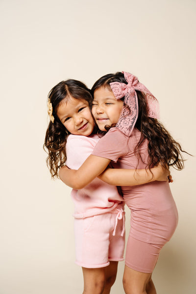 Bow 3 Pack: Yellow Floral Clips