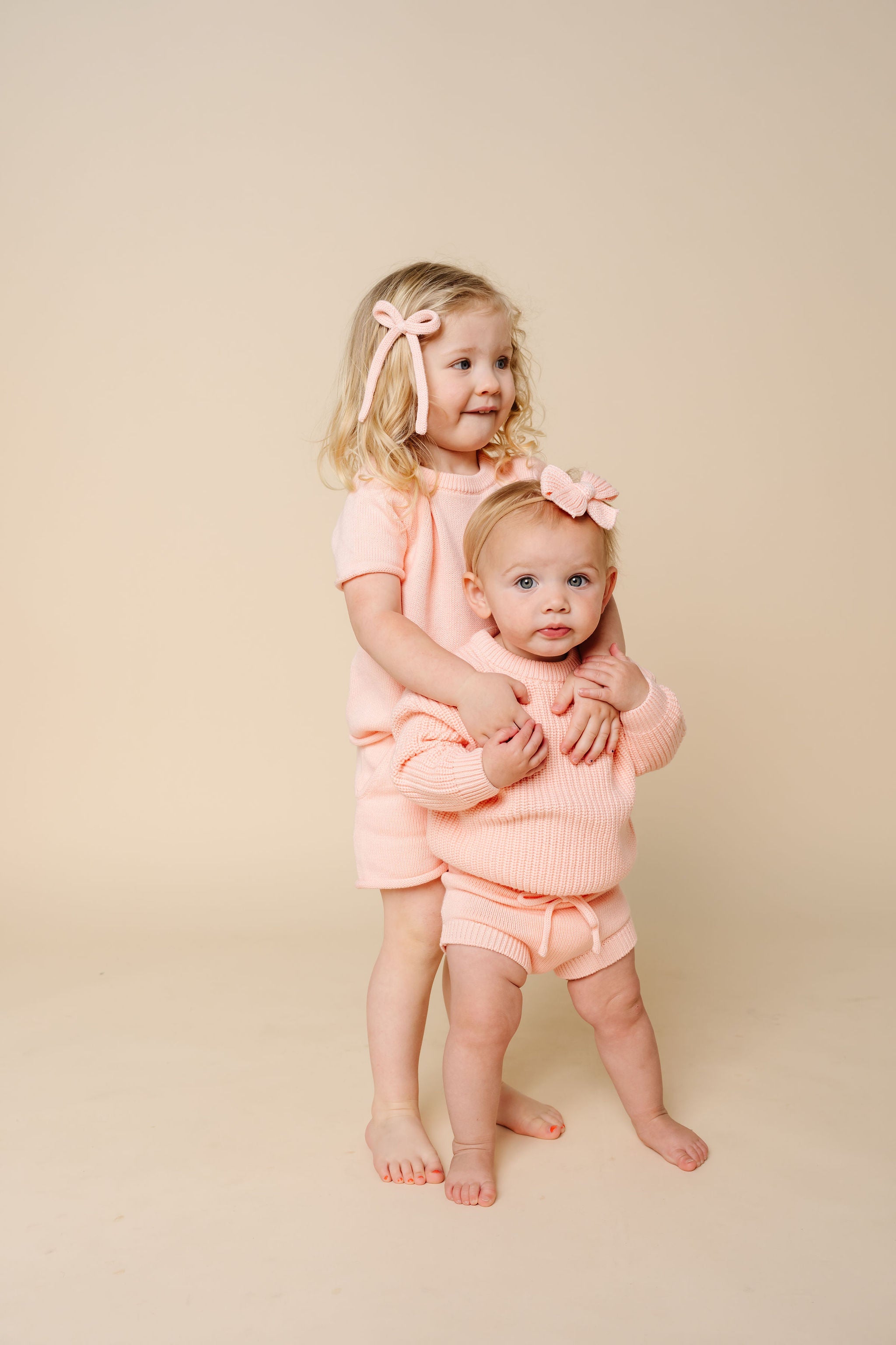 Sweater Bow 3 Pack - Ballet Chunky Knit