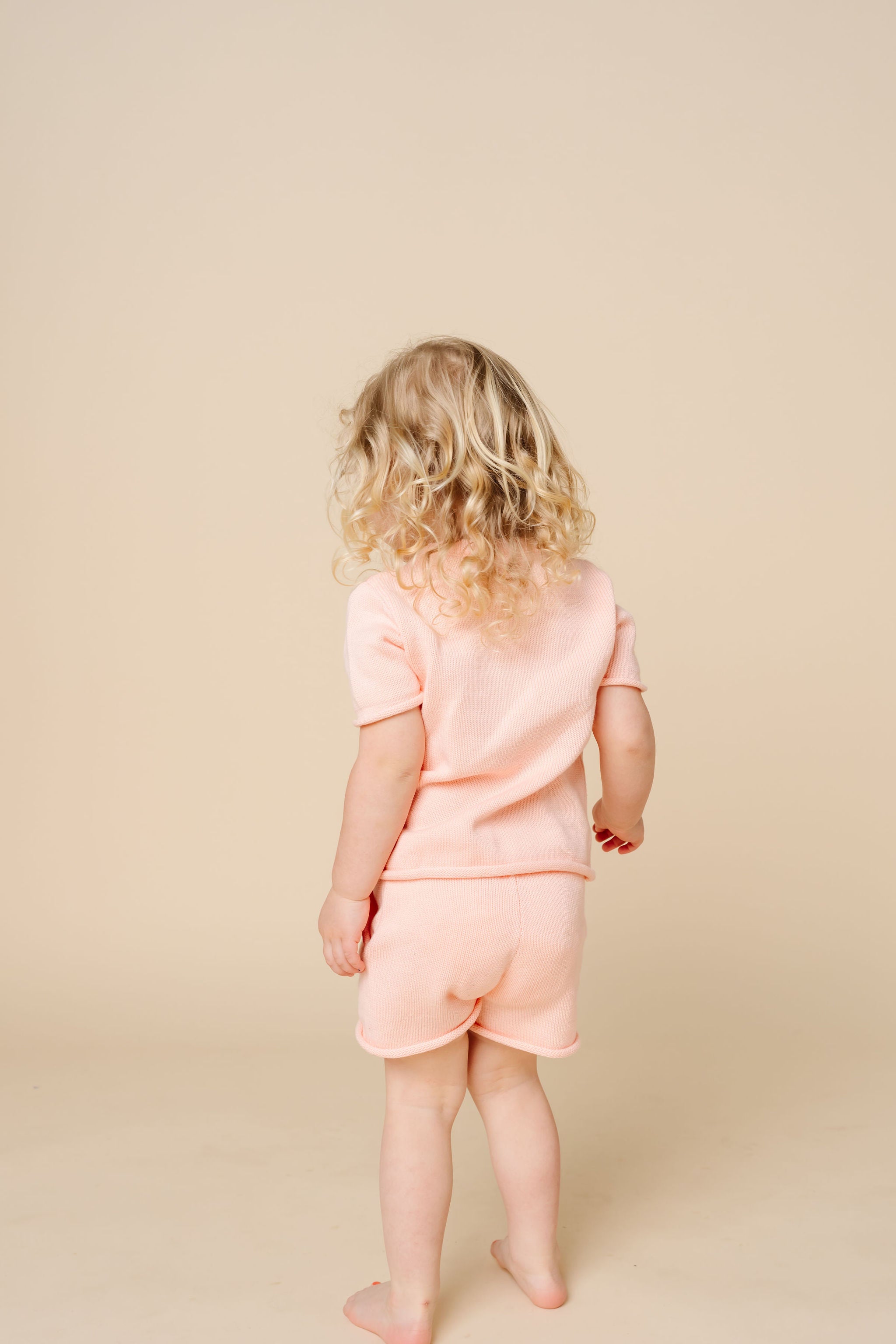 Knit Short Sleeve Tee - Ballet