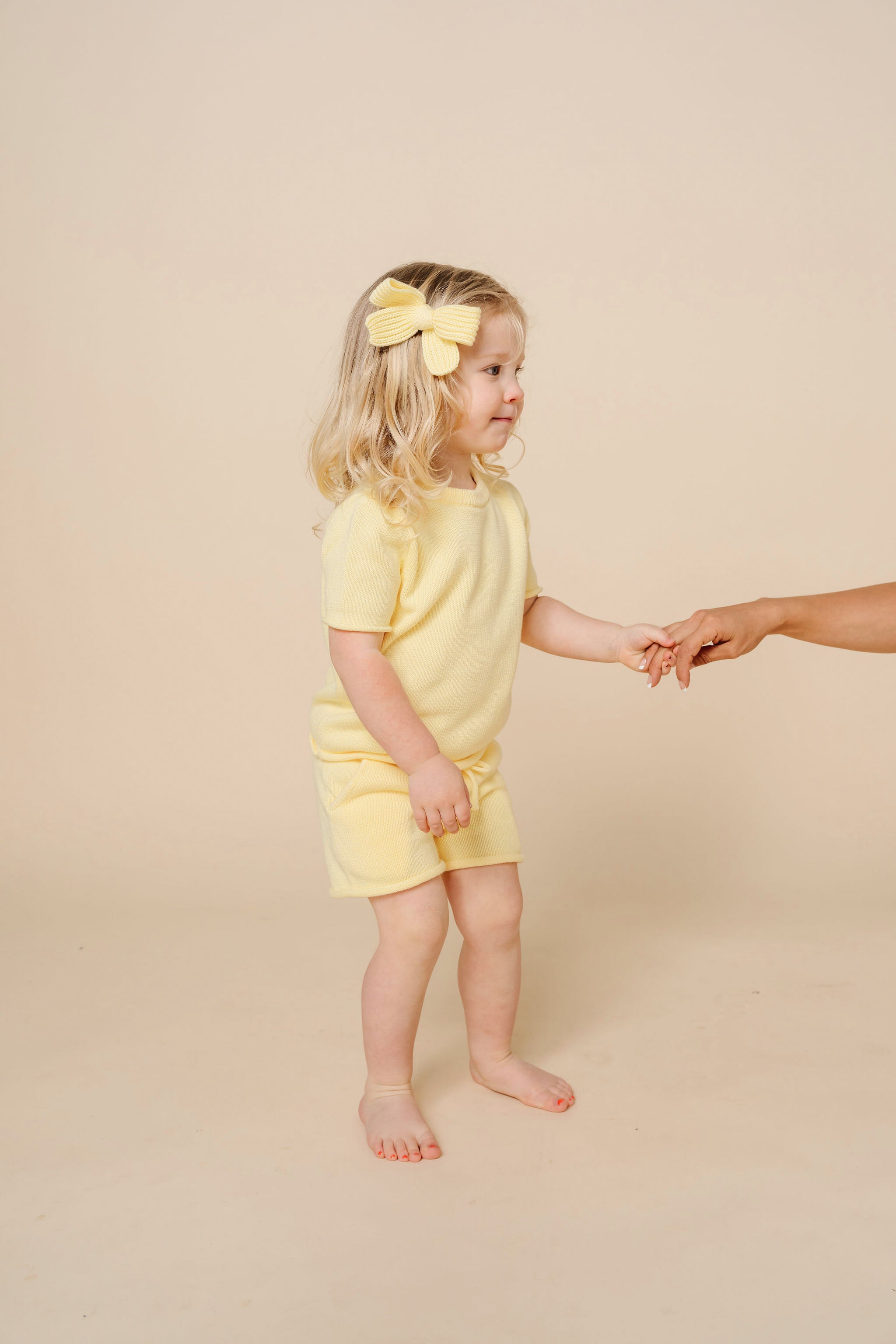 Knit Short Sleeve Tee - Butter Yellow