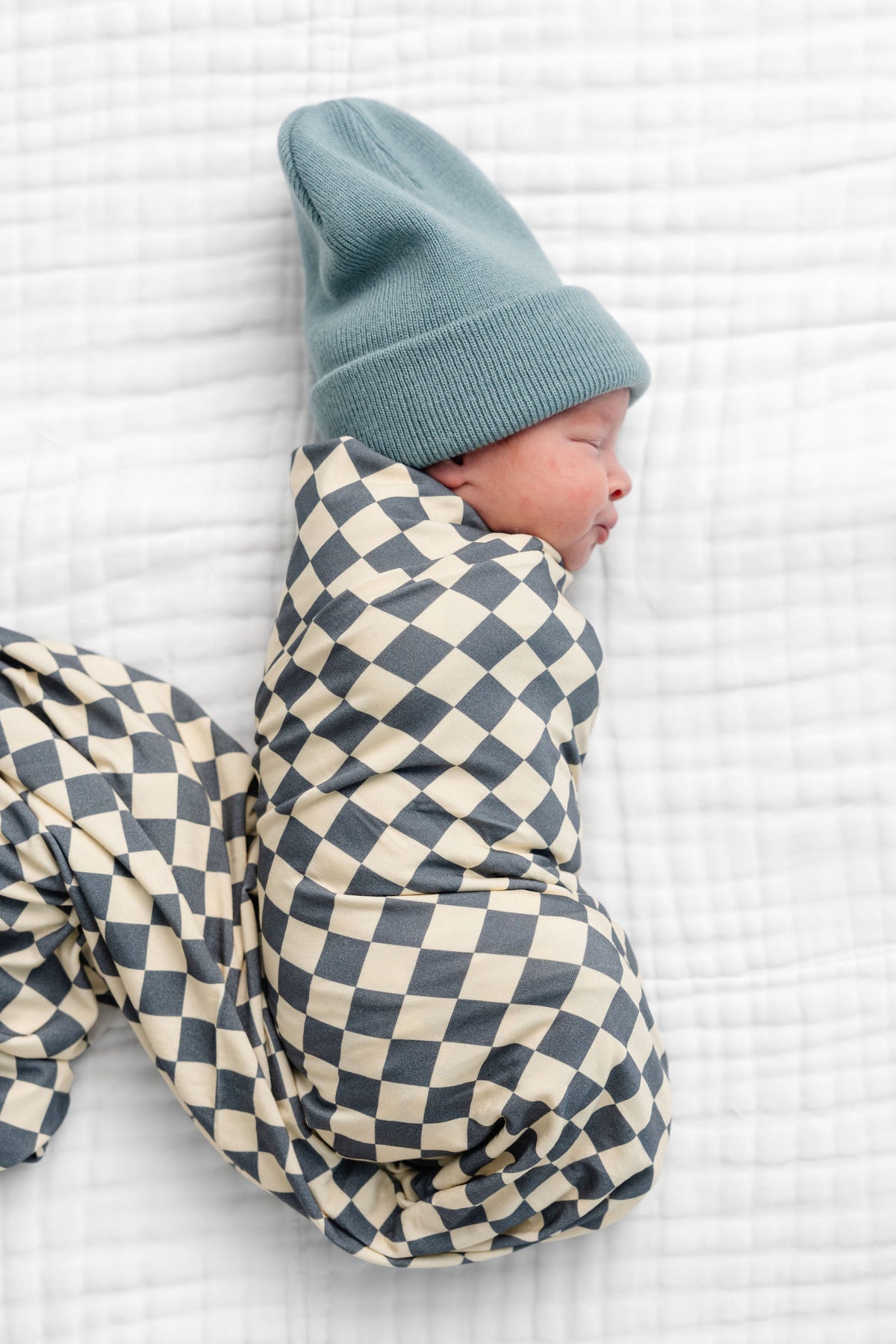 Miles Newborn Hat Bundle + Zipper Footie