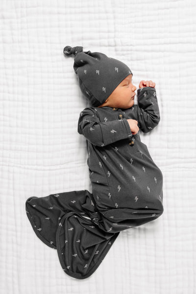 Everett Newborn Hat Bundle (Gown)