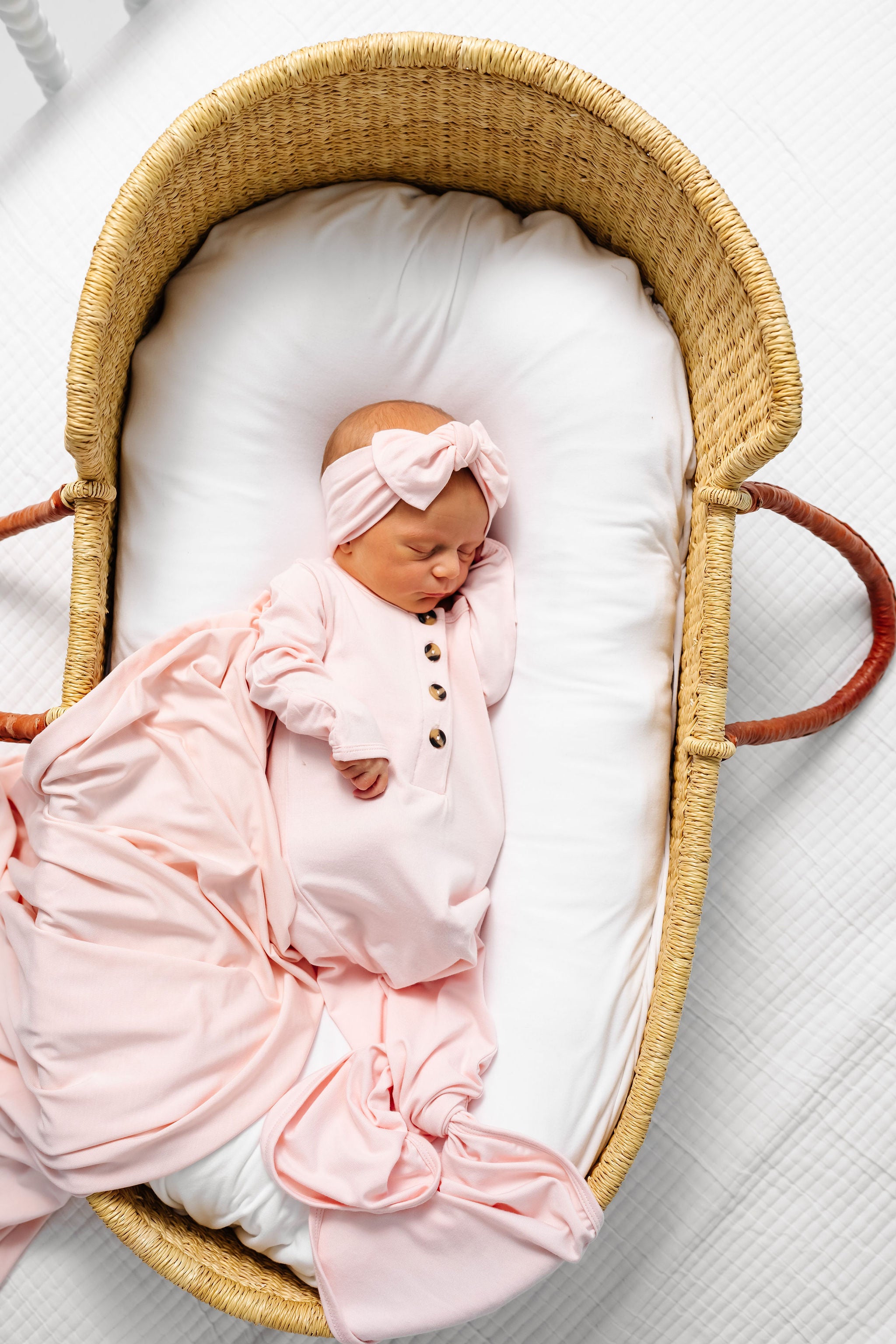 Sophie Newborn Headband Bundle (Gown)