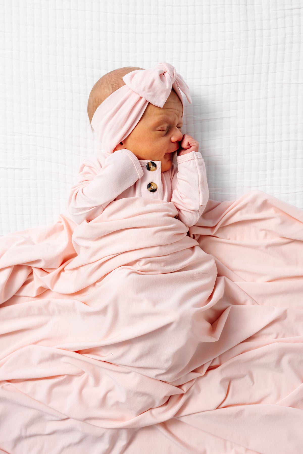 Sophie Newborn Headband Bundle + Knotted Gown