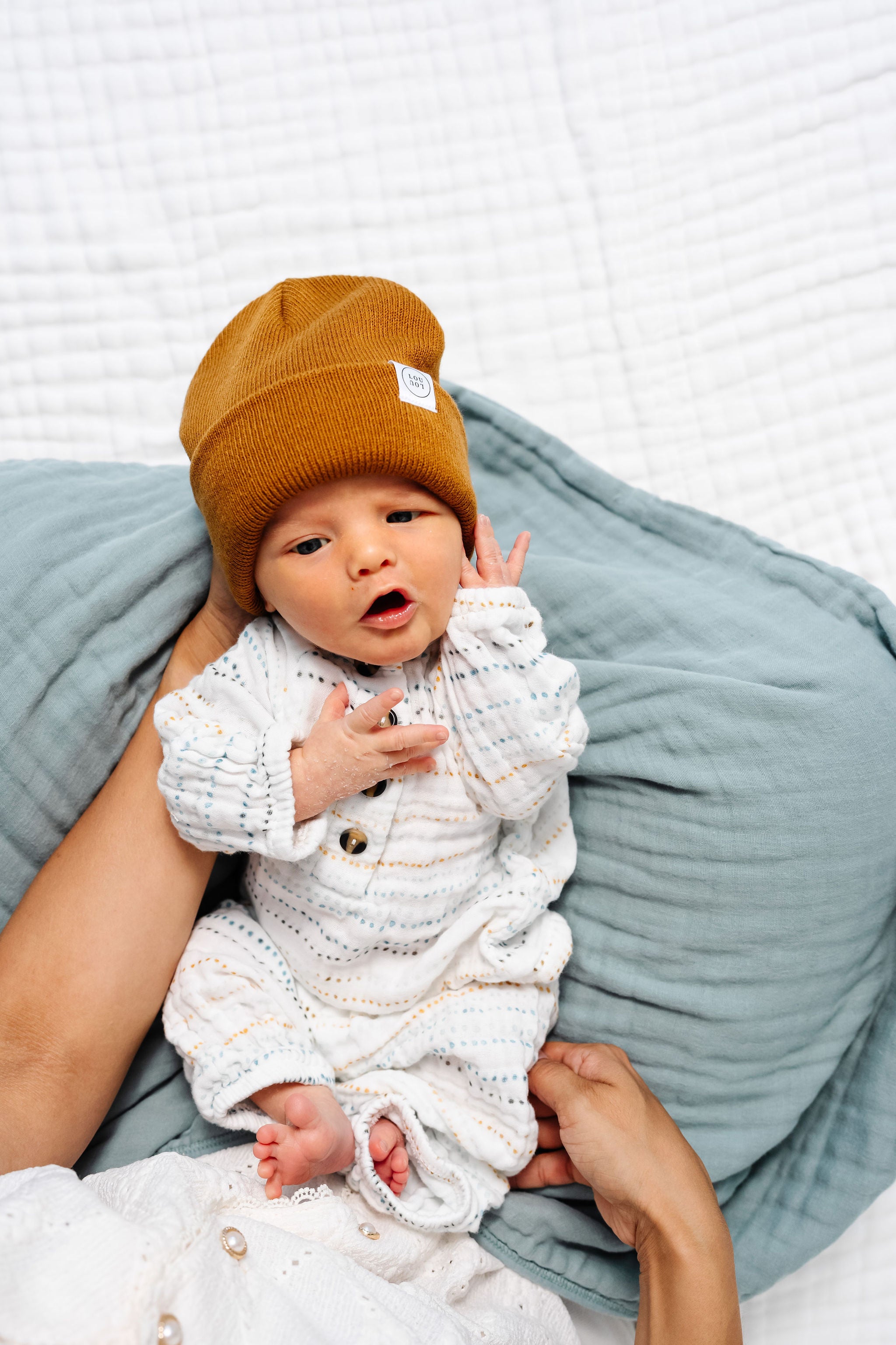 Beanie - Camel Brown