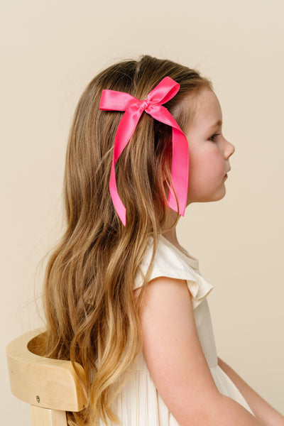 Satin Bow - Barbie Sash Clip