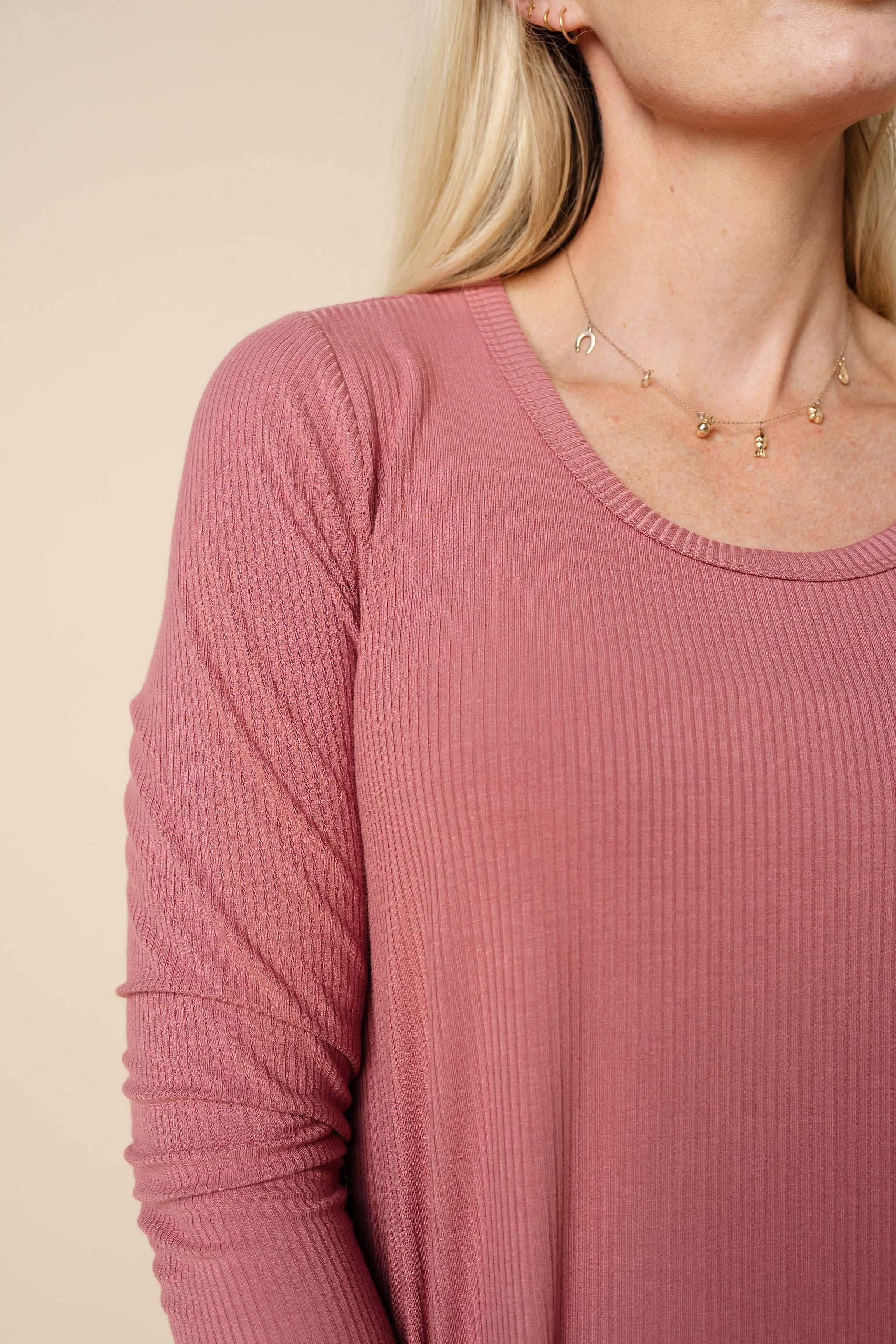 Women's Loungewear - Marjorie - Long Sleeve Shirt