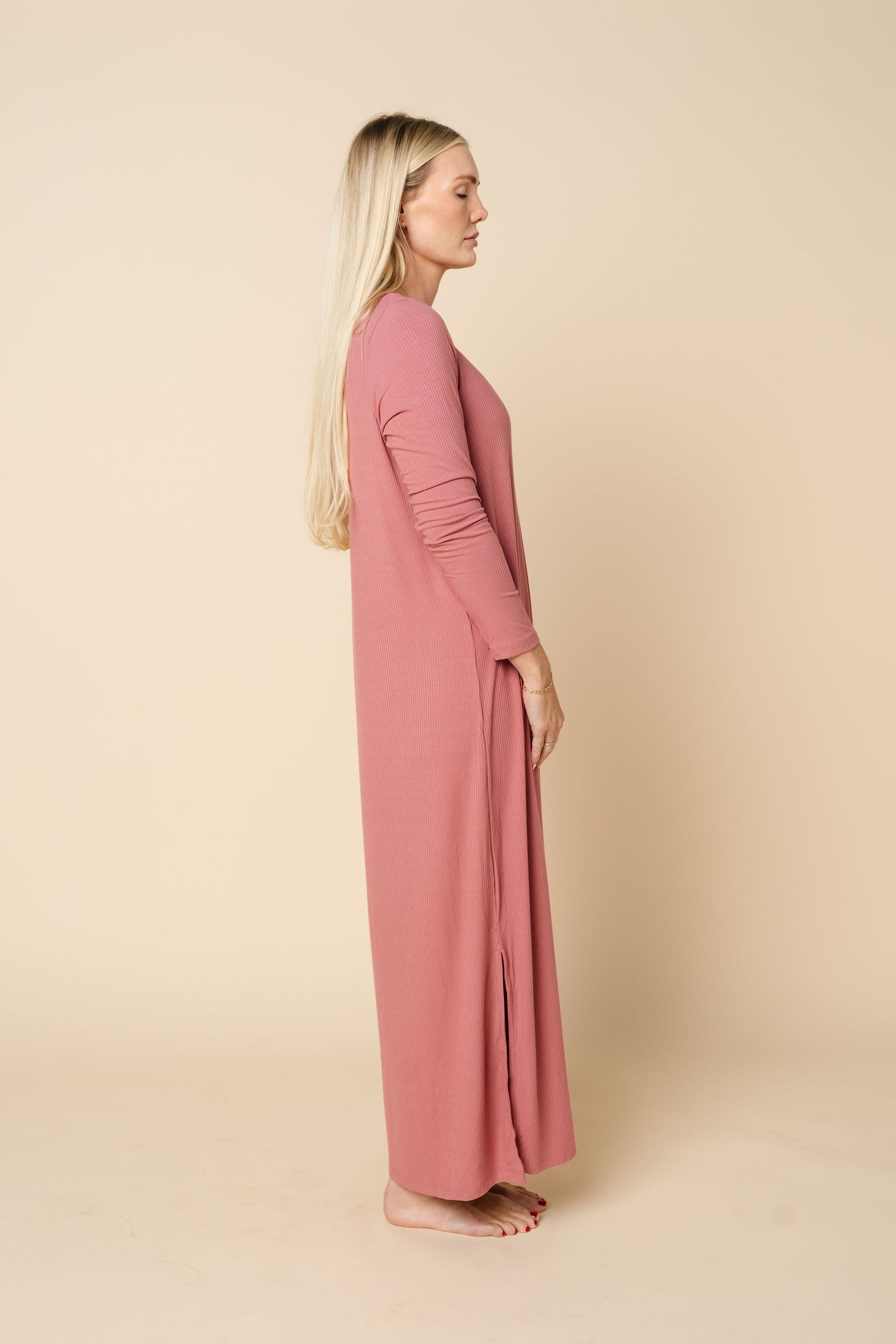 Women's Loungewear - Marjorie - Maxi Dress