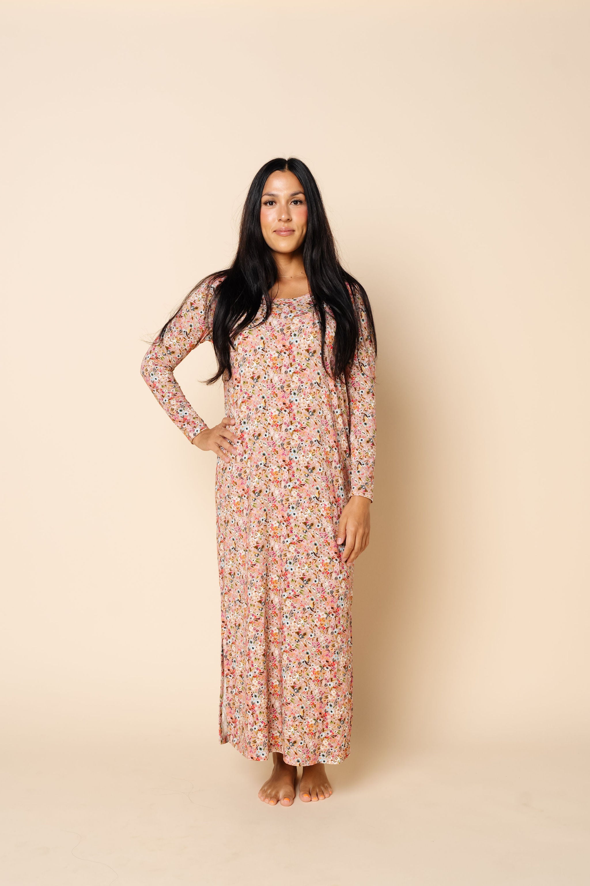 Women's Loungewear - Penelope - Maxi Dress