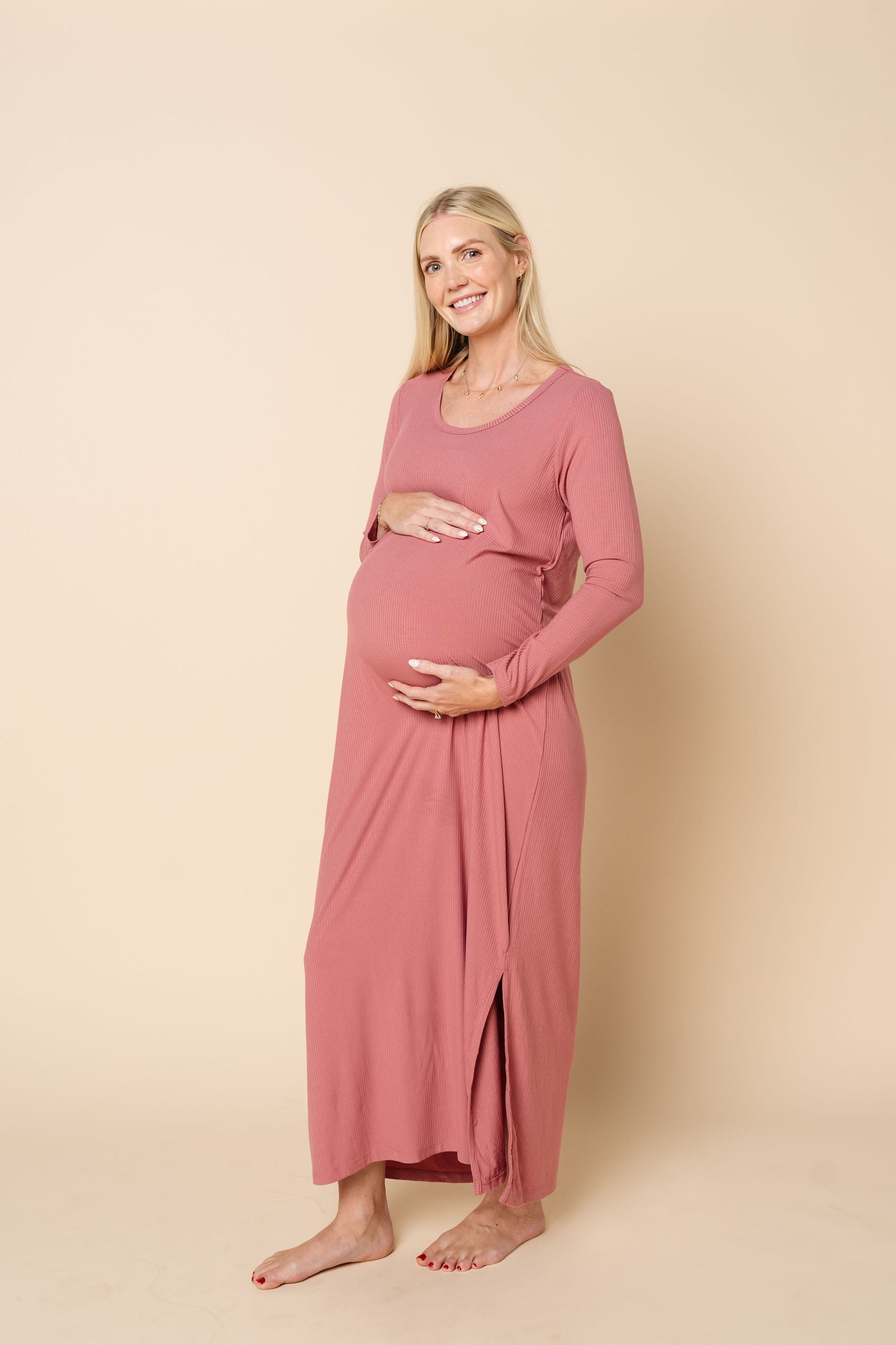 Women's Loungewear - Marjorie - Maxi Dress