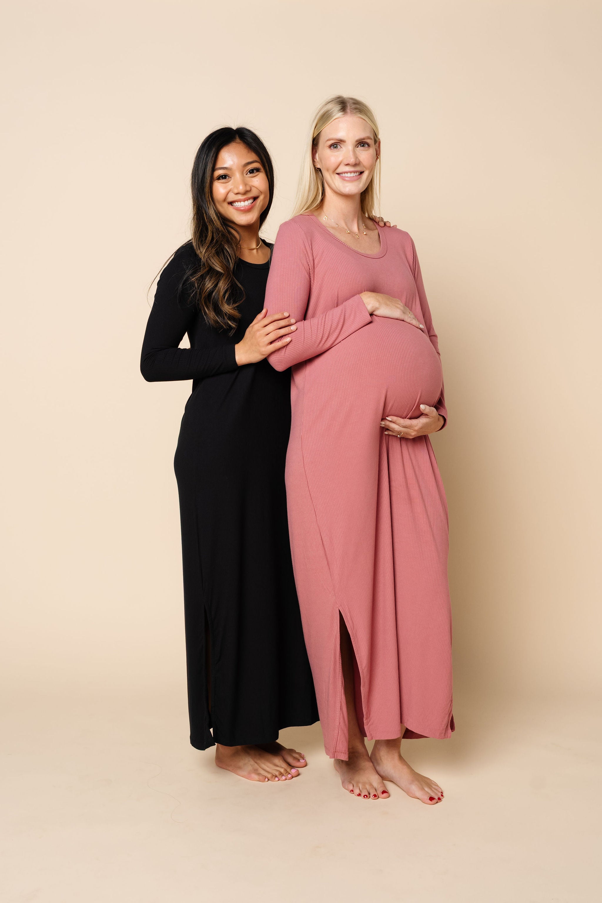 Women's Loungewear - Marjorie - Maxi Dress