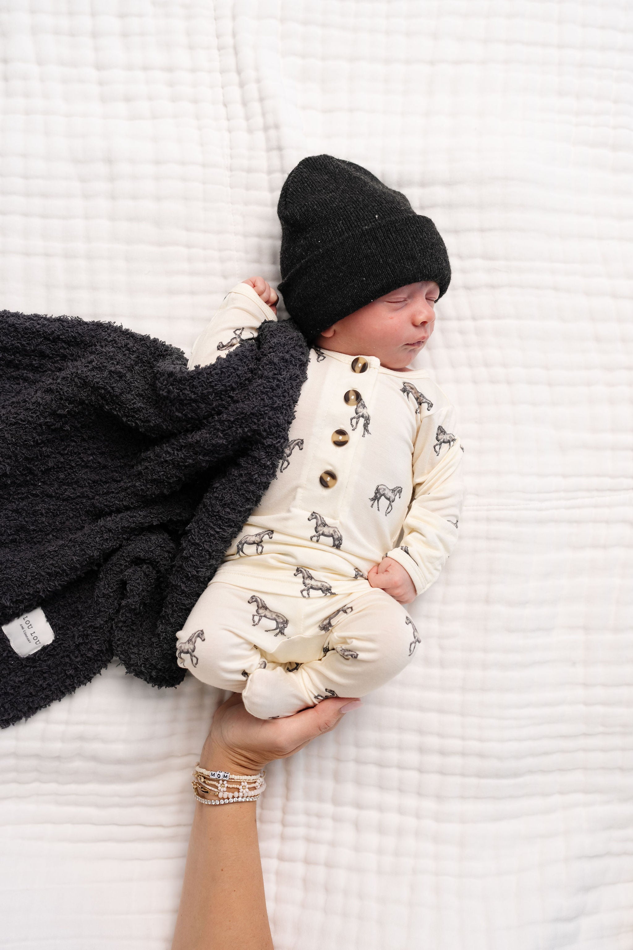Ryder Newborn Hat Bundle (Top + Bottom)