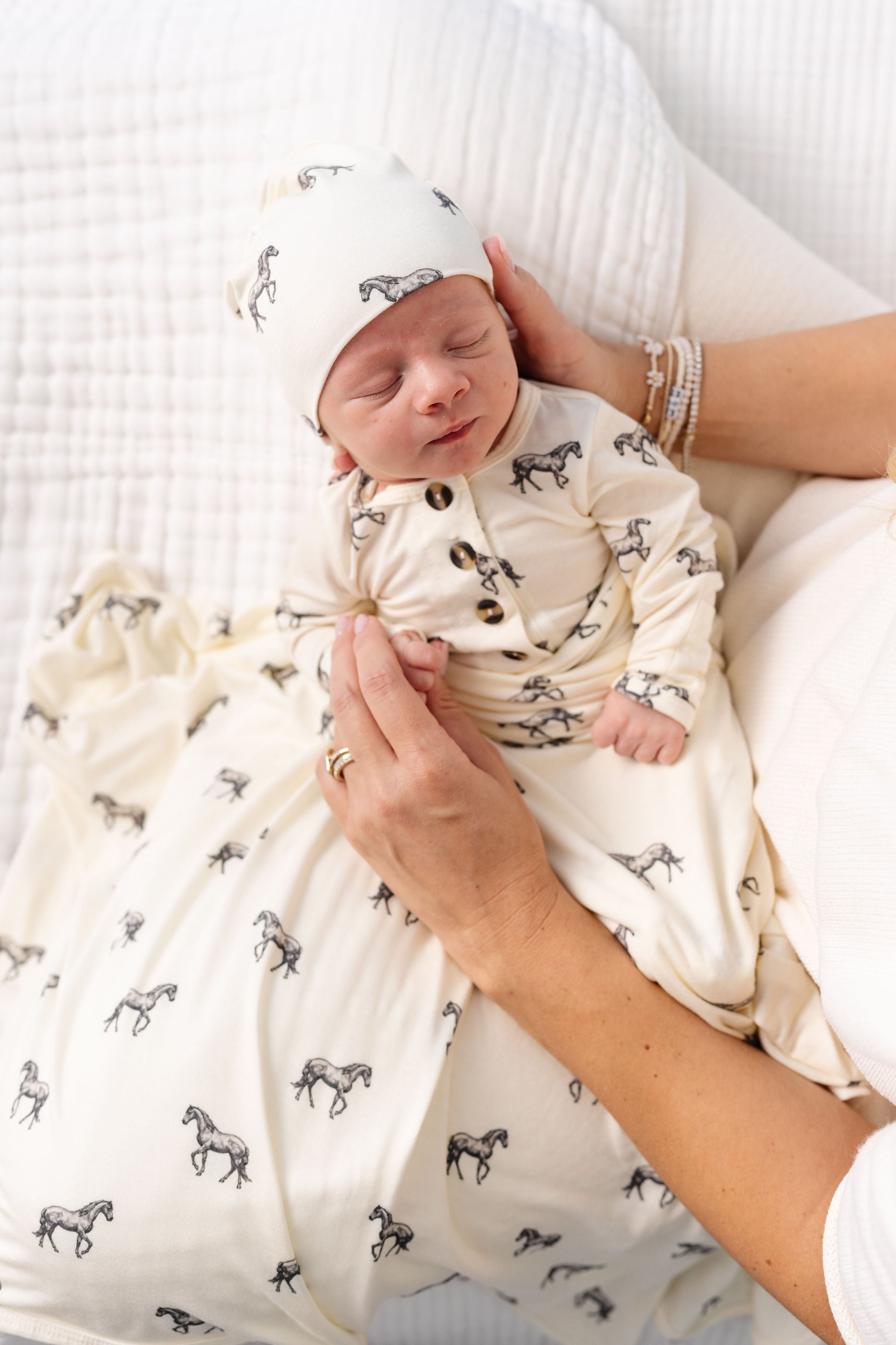 Ryder Newborn Hat Bundle (Top + Bottom)