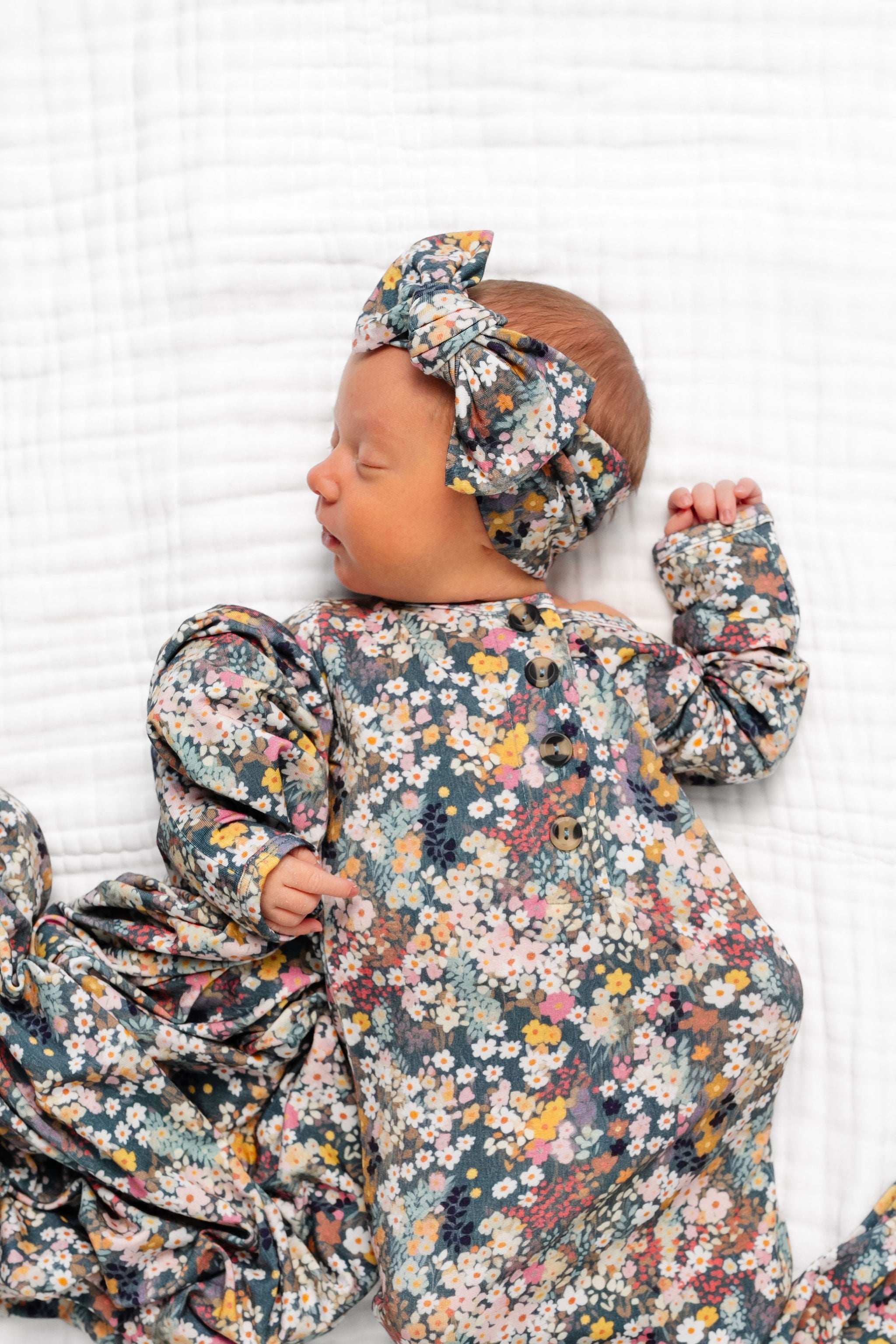 Aria Newborn Headband Bundle (Gown)