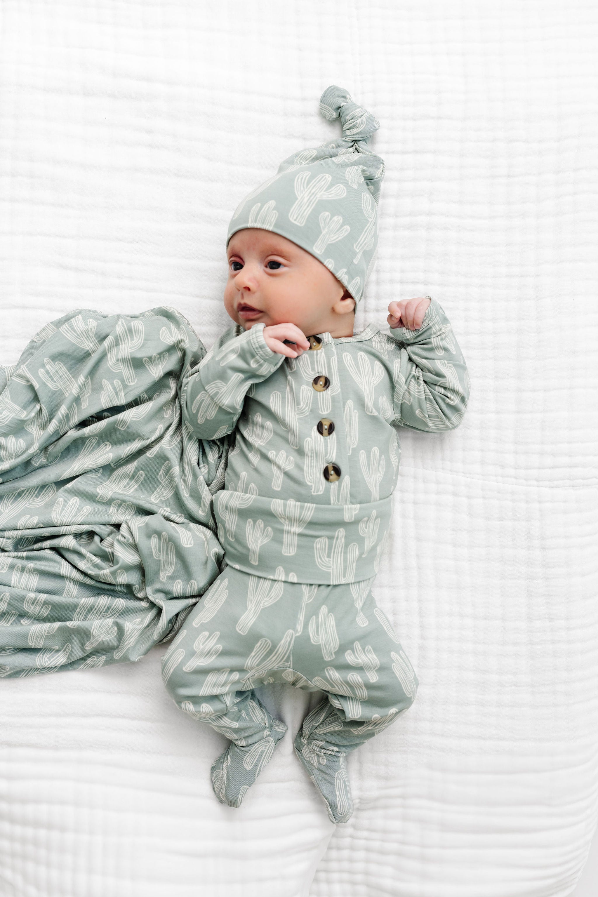Knox Newborn Hat Bundle (Top + Bottom)