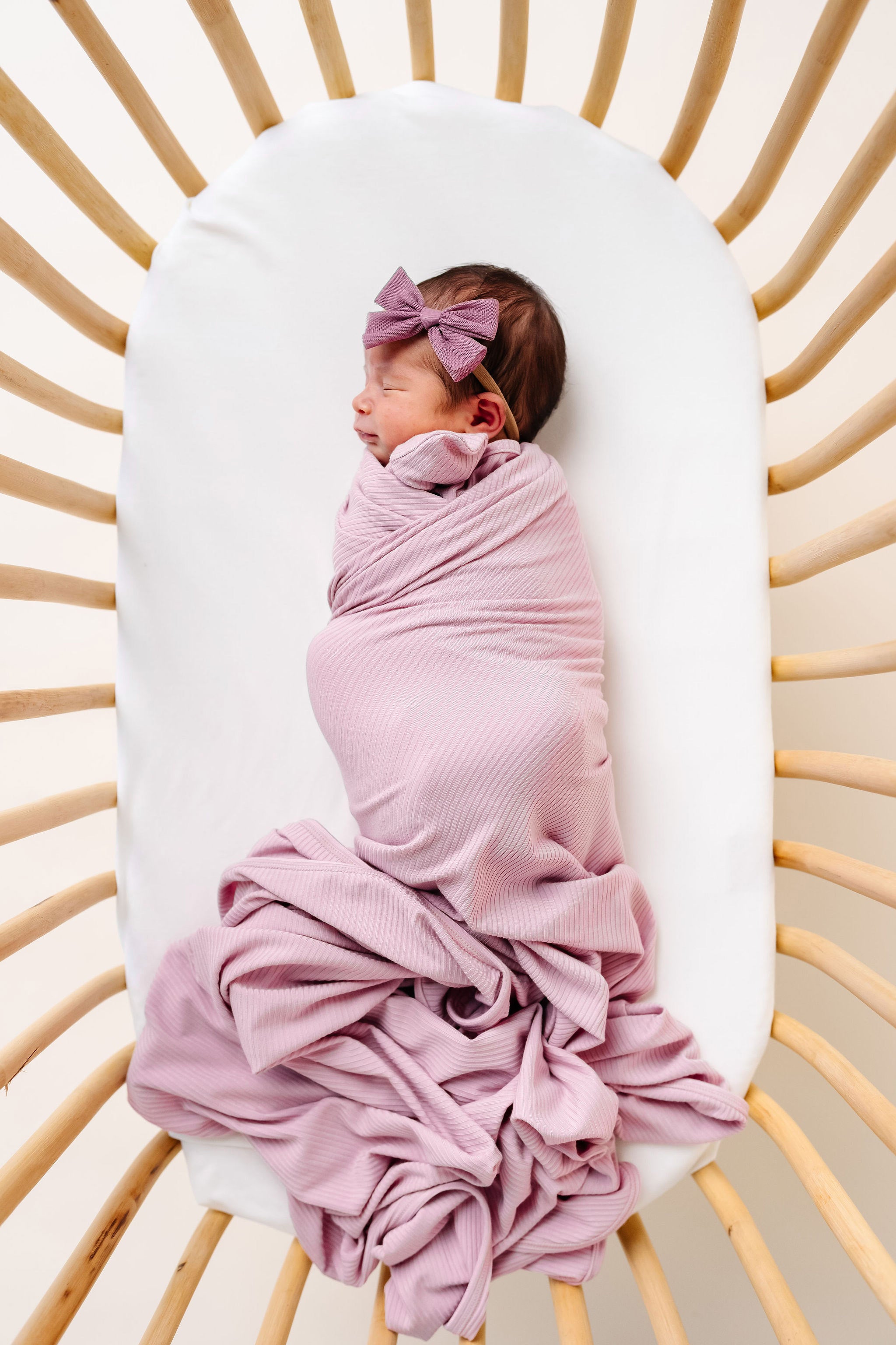 Haven Ribbed Swaddle Blanket