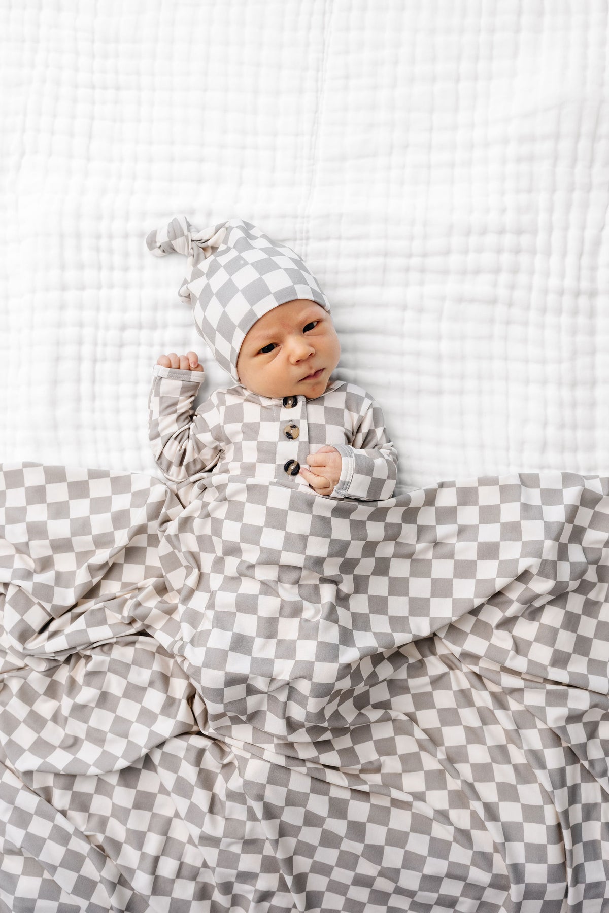 Palmer Newborn Hat Bundle + Knotted Gown