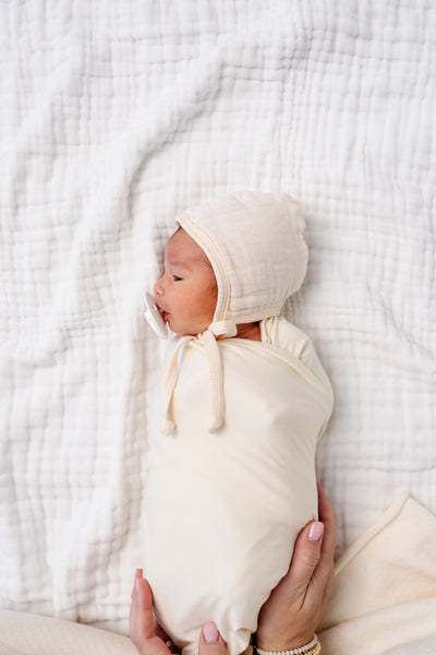 Cloud Muslin™ Bonnet - Cream