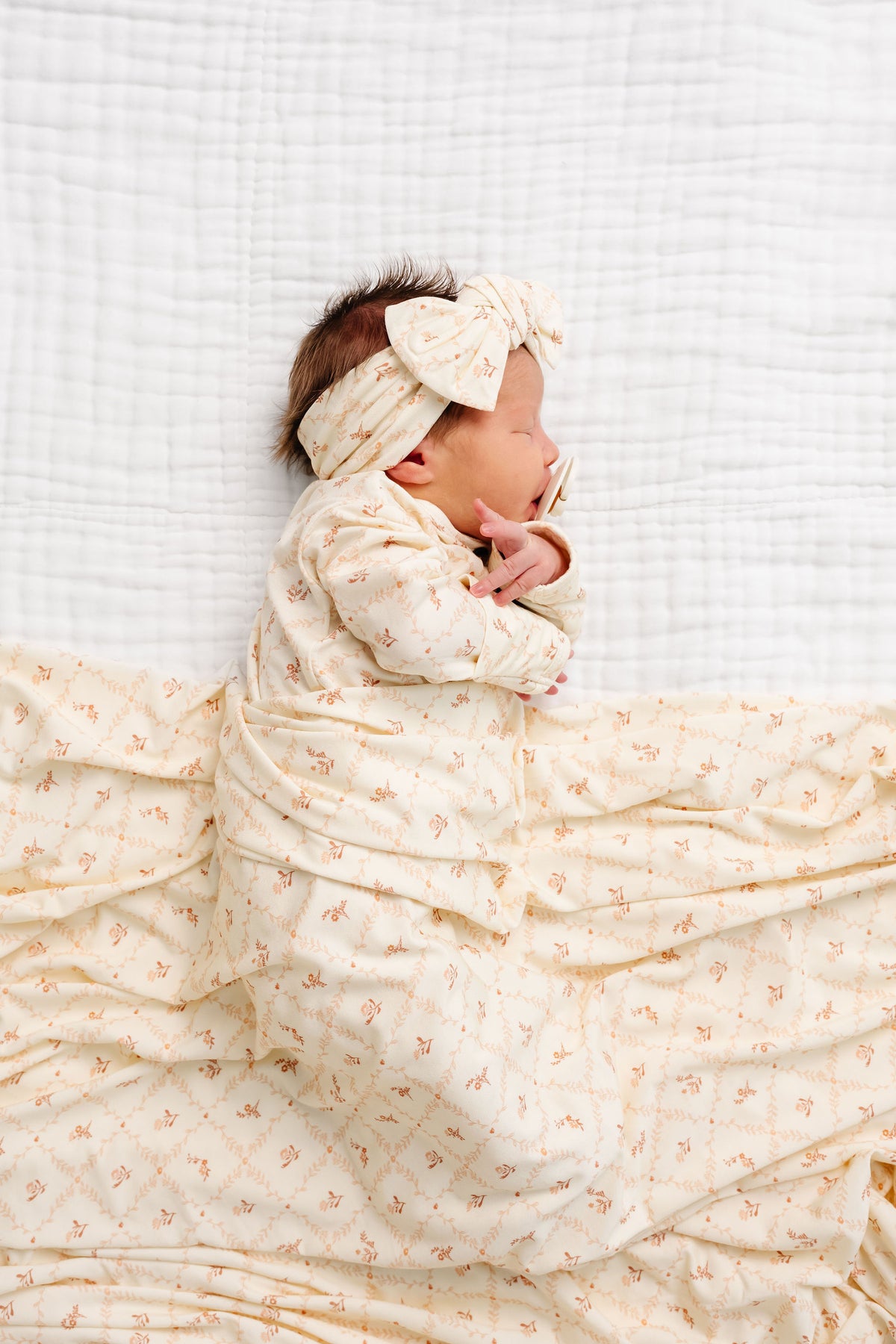 Annie Newborn Headband Bundle + Knotted Gown