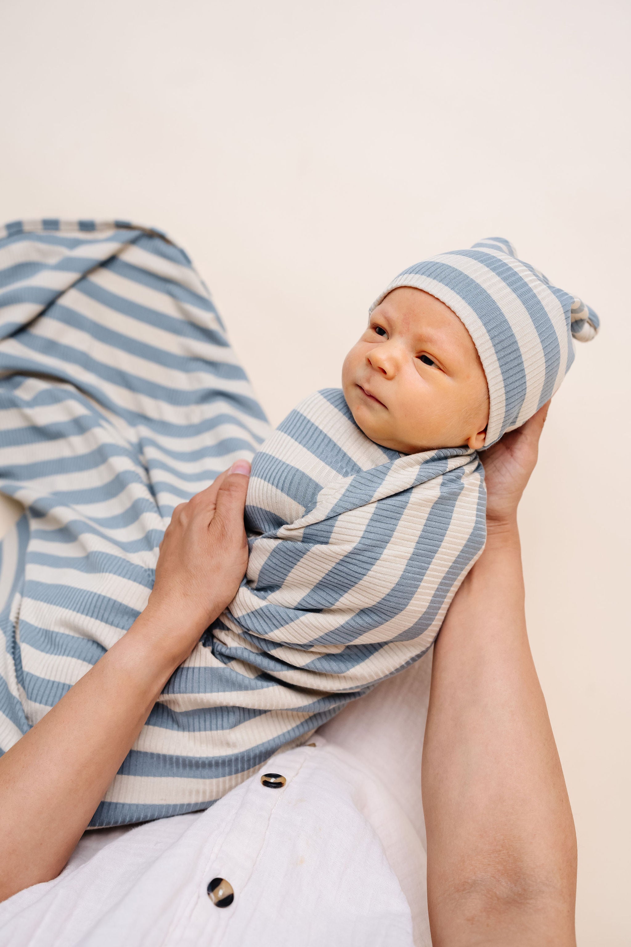 Lincoln Ribbed Newborn Hat Bundle