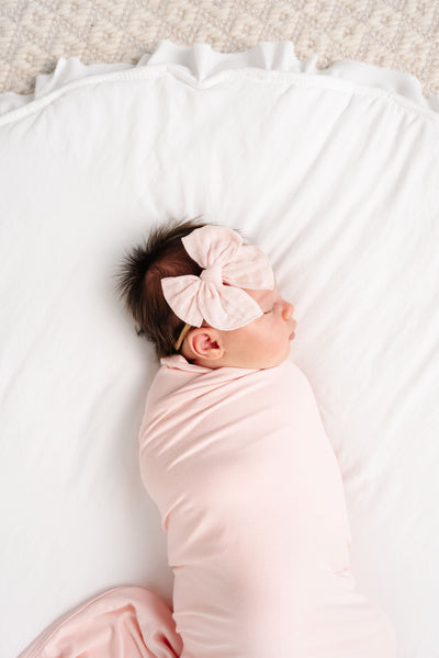 Cloud Muslin™ Heirloom Bow - Blush