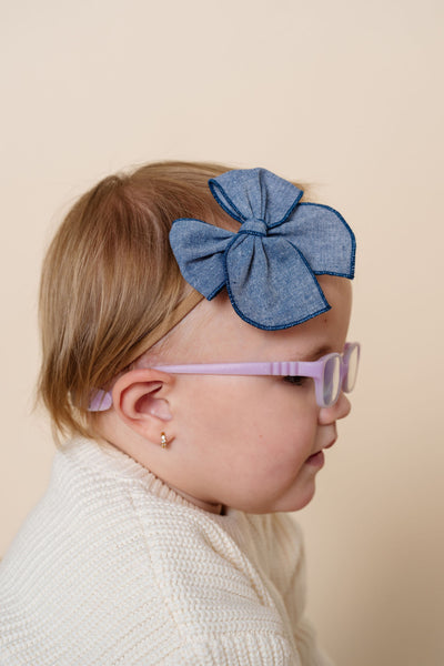 Heirloom Bow - Denim