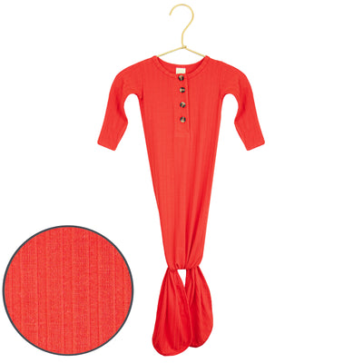 Aiden Ribbed Knotted Gown