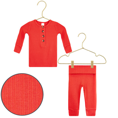 Aiden Ribbed Top + Bottoms