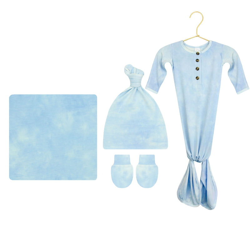 Bennett Newborn Hat Bundle (Gown)