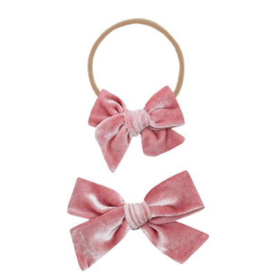 Velvet - Berry Bow