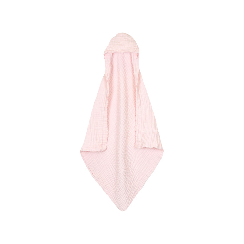 Infant Hooded Bath Towel - Blush