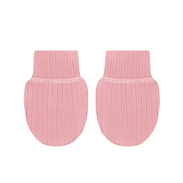 Brielle Ribbed No Scratch Mittens