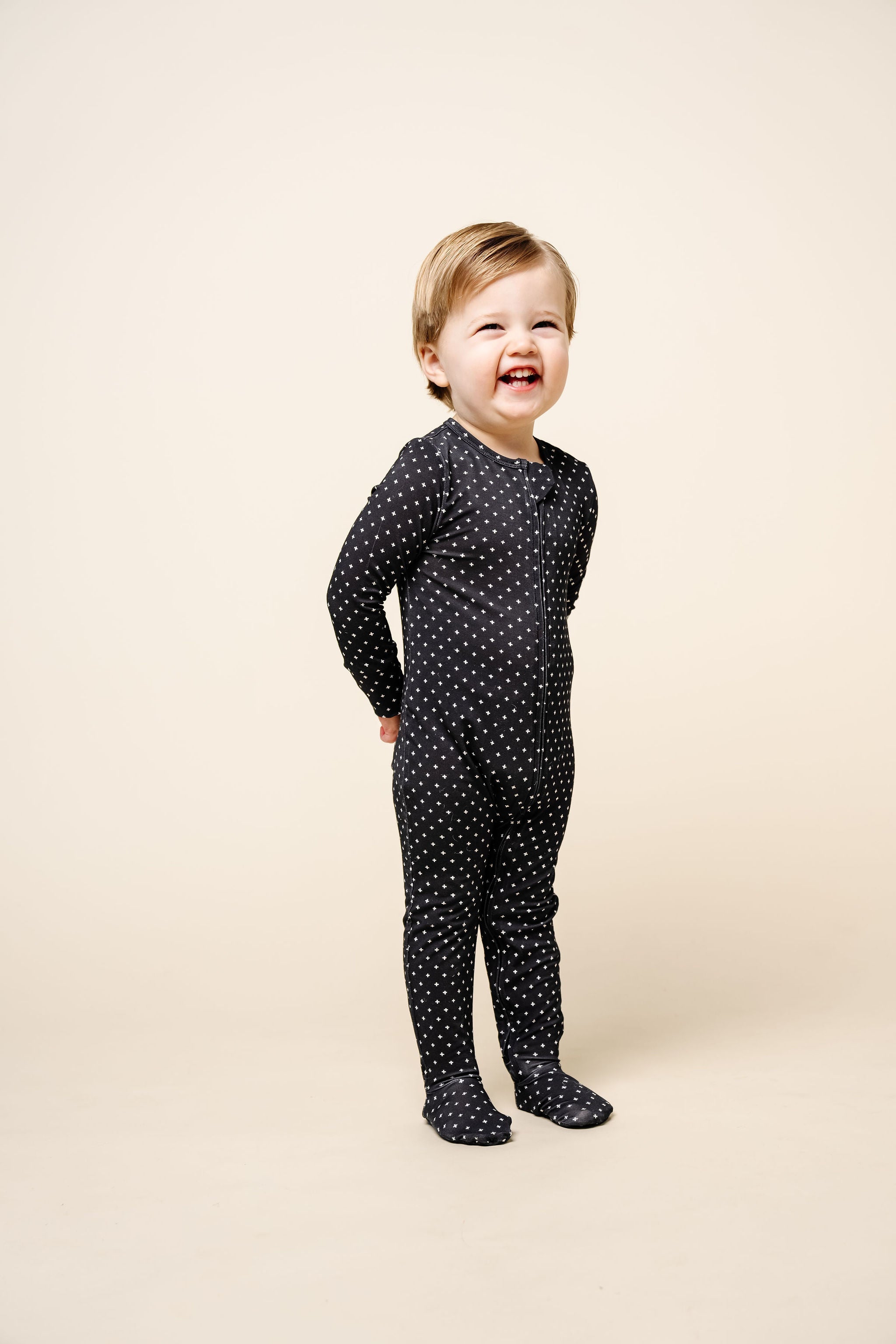 Briggs Zipper Footies Toddler Boy in 2T Size