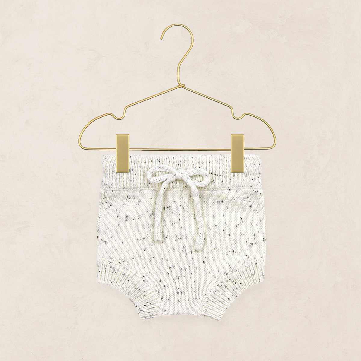 Knit Bummie - Cream Speckle