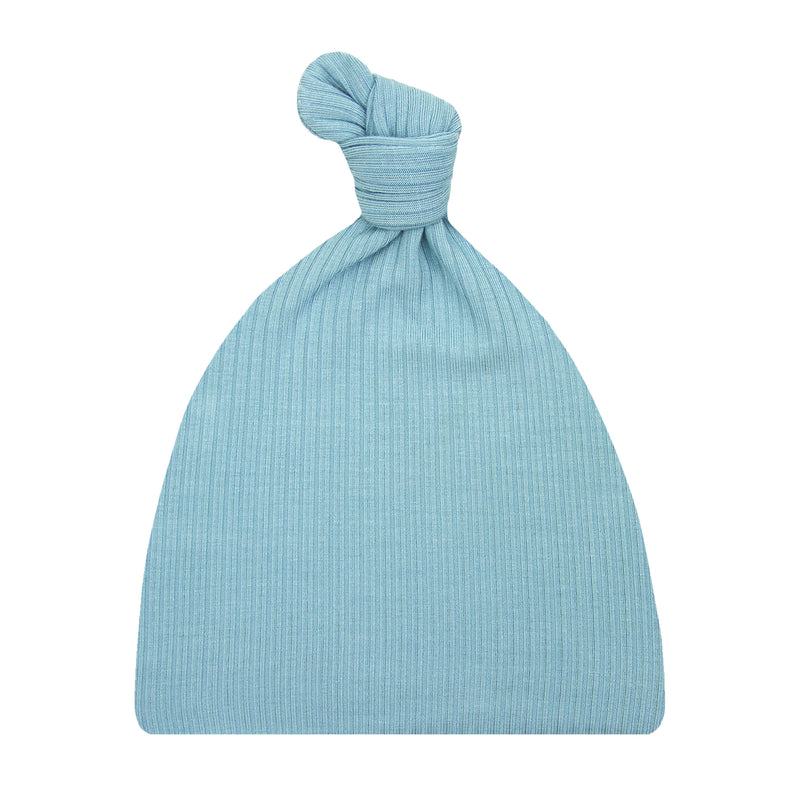 Beckham Ribbed Newborn Hat Bundle (Gown)