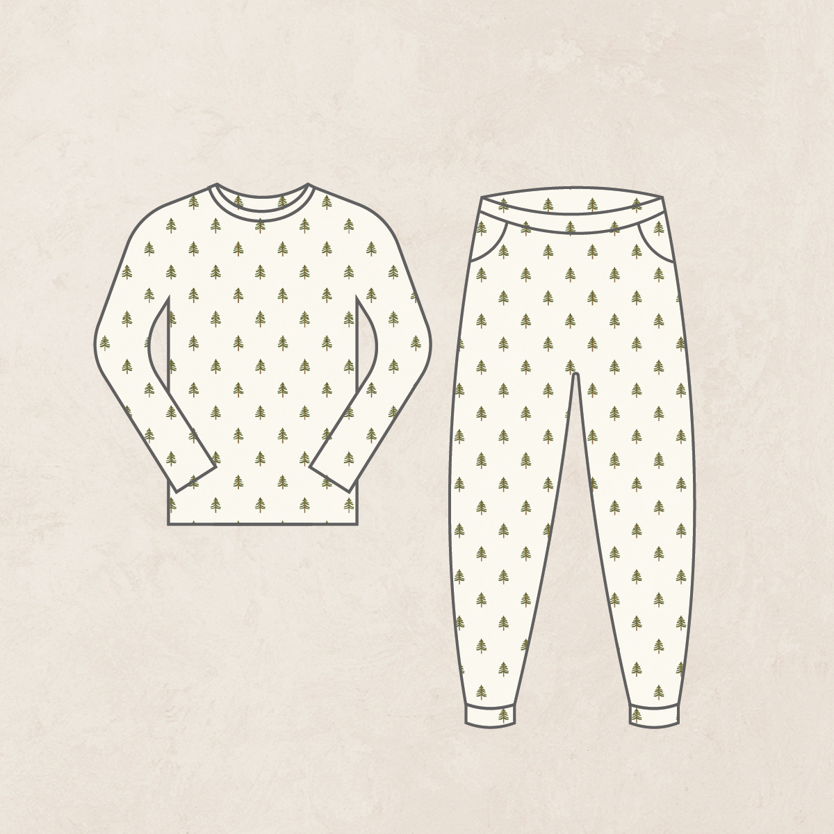 Pre-Order: Kids Loungewear Set - Kevin