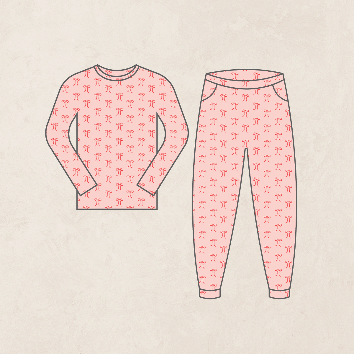 Pre-Order: Kids Loungewear Set - Claire