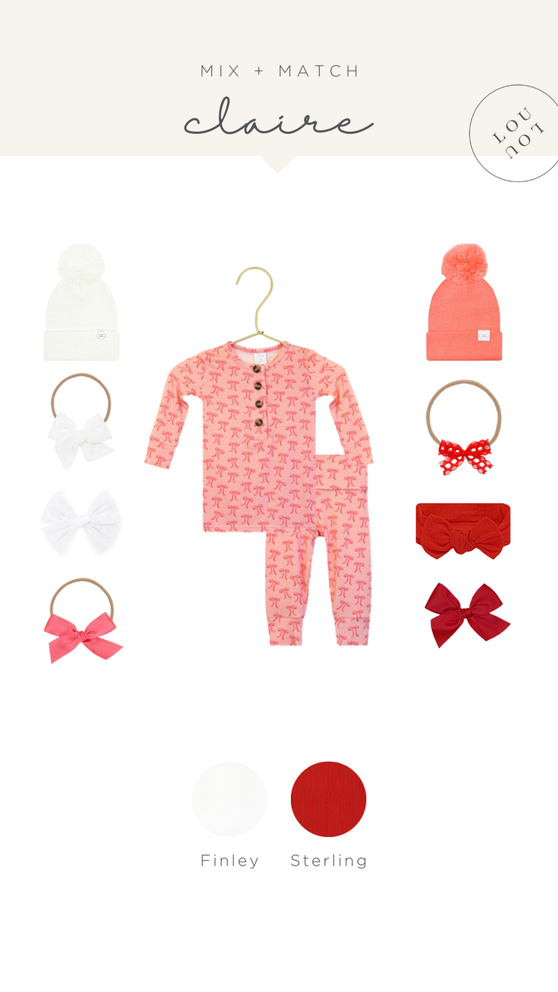 Claire Newborn Headband Bundle (Gown)
