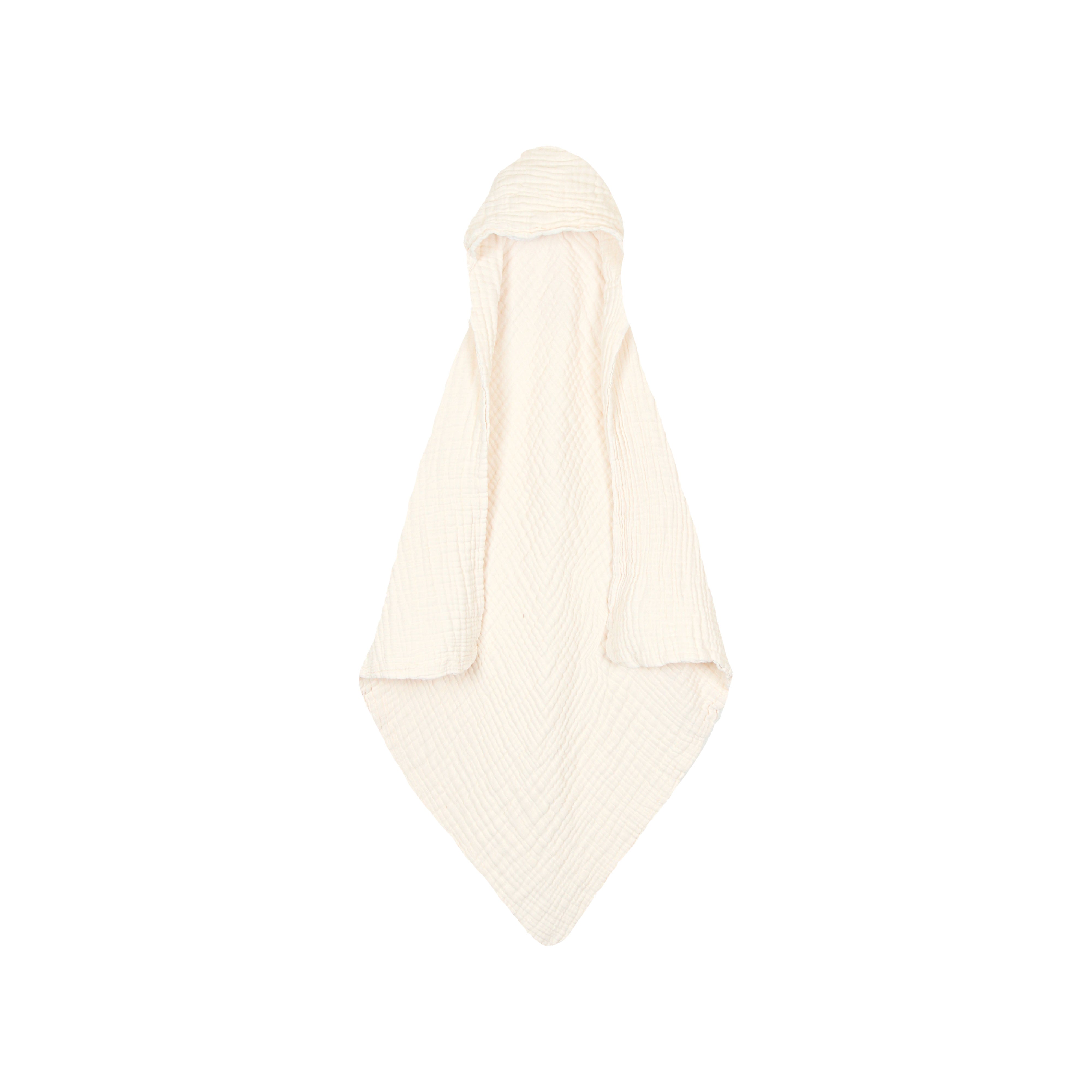 Bath - Infant Hooded Towel - Cream