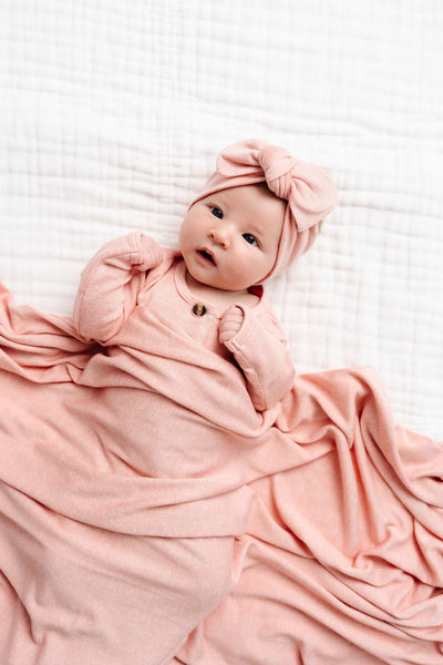 Piper Plush Knit Swaddle Blanket